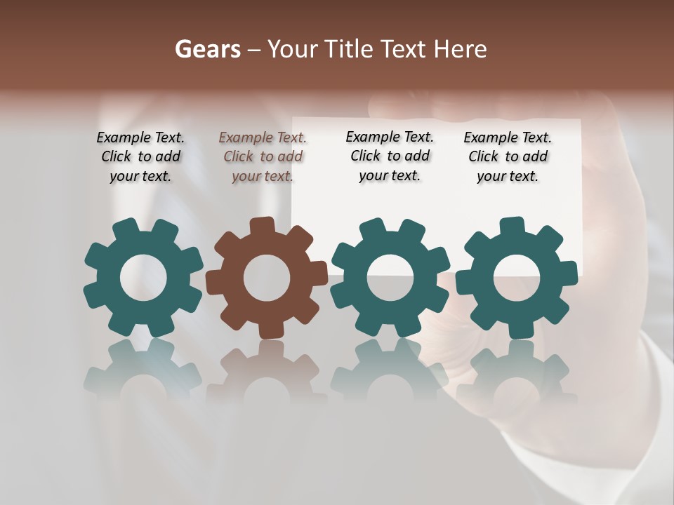 Copyspace Horizontal Conference PowerPoint Template