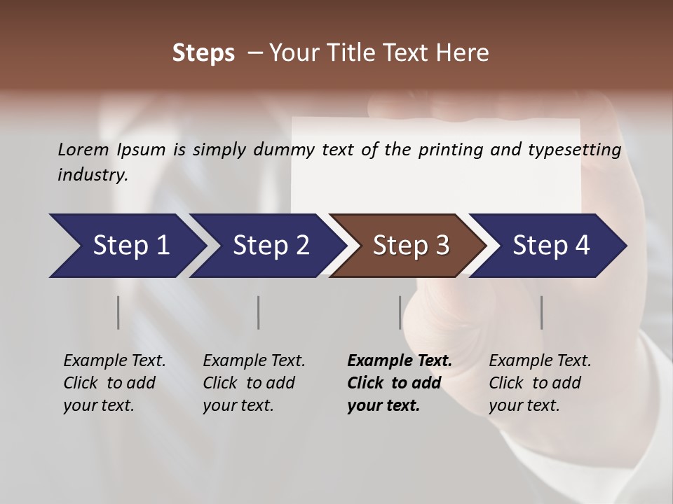 Copyspace Horizontal Conference PowerPoint Template