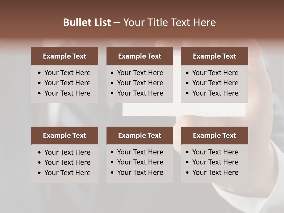 Copyspace Horizontal Conference PowerPoint Template
