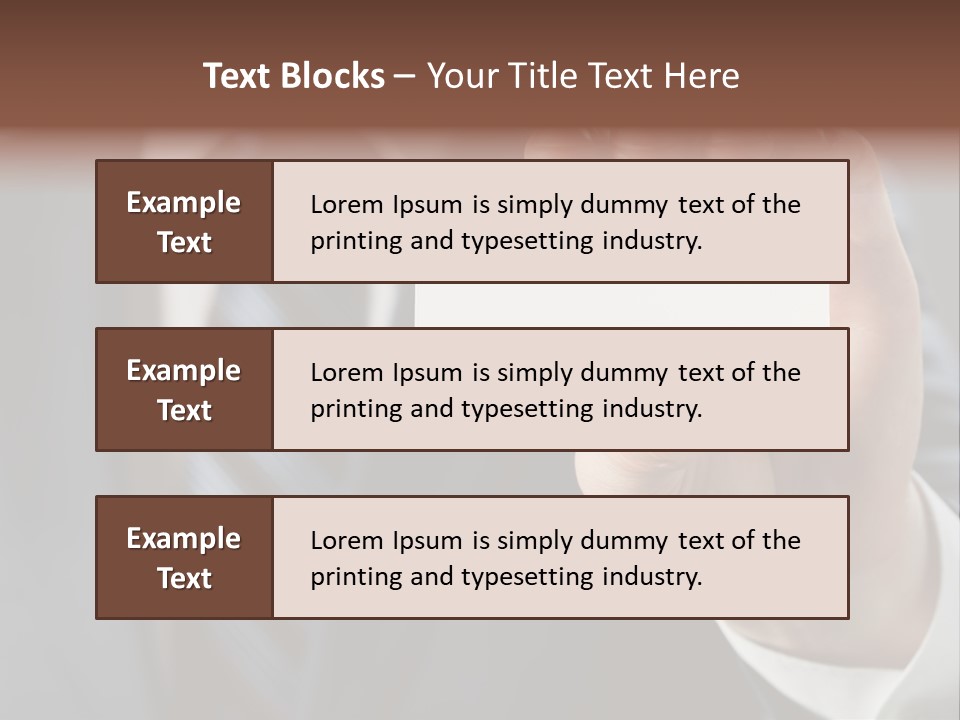 Copyspace Horizontal Conference PowerPoint Template