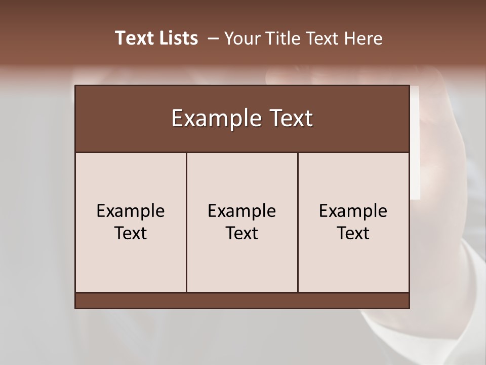 Copyspace Horizontal Conference PowerPoint Template