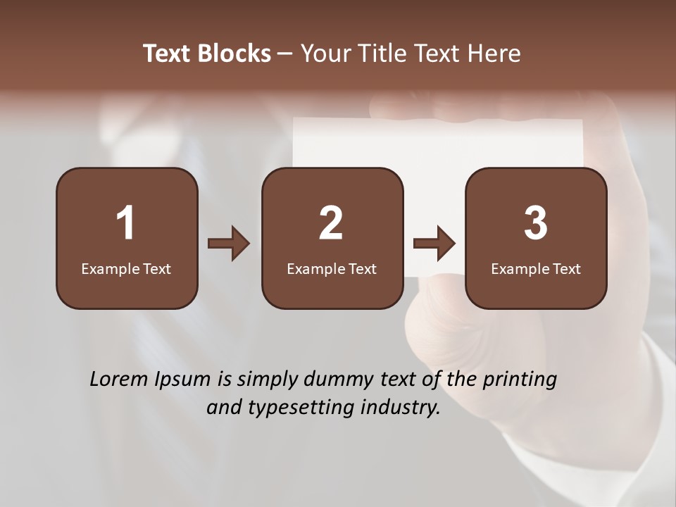 Copyspace Horizontal Conference PowerPoint Template