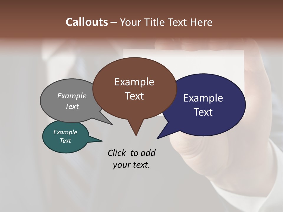 Copyspace Horizontal Conference PowerPoint Template
