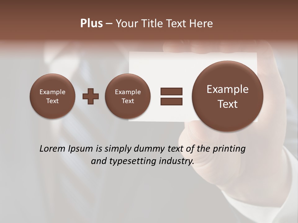 Copyspace Horizontal Conference PowerPoint Template