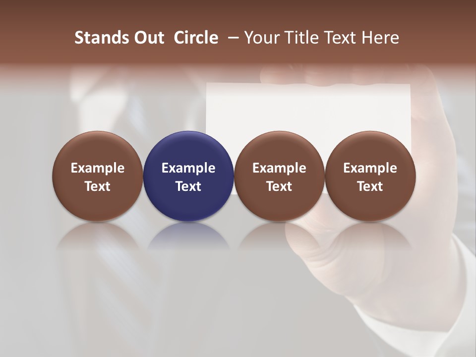 Copyspace Horizontal Conference PowerPoint Template