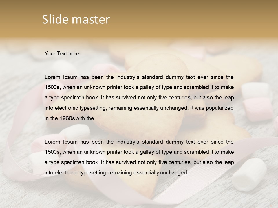 Dinner Fresh Refreshment PowerPoint Template