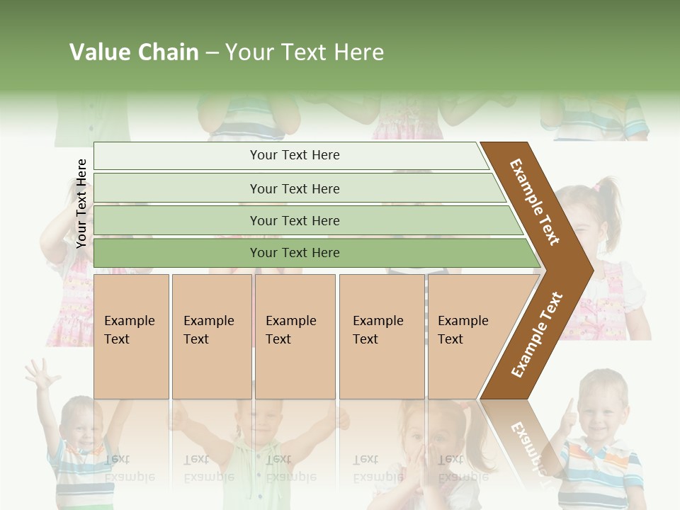 Girls Baby Emotions PowerPoint Template