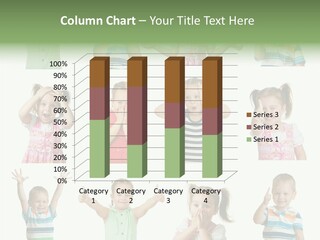 Girls Baby Emotions PowerPoint Template