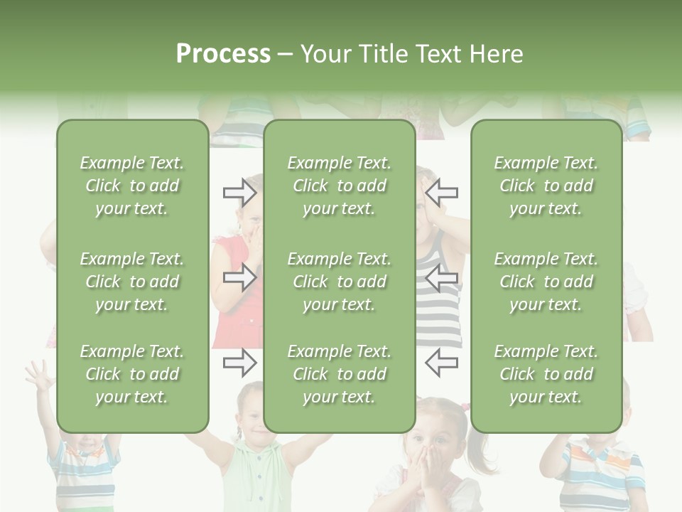 Girls Baby Emotions PowerPoint Template