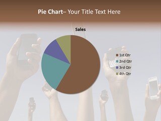 Portable Communication Picture PowerPoint Template