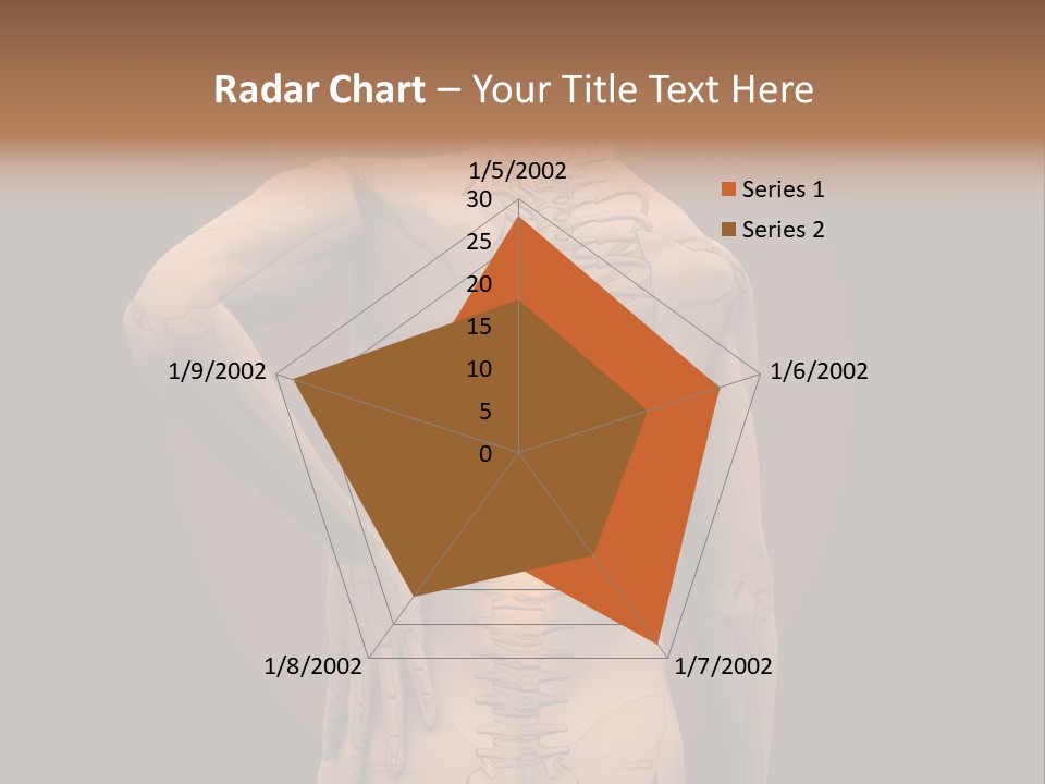 Transparent Body Spine PowerPoint Template