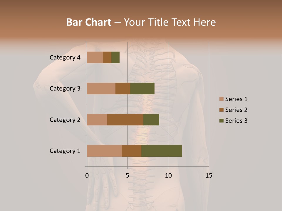 Transparent Body Spine PowerPoint Template