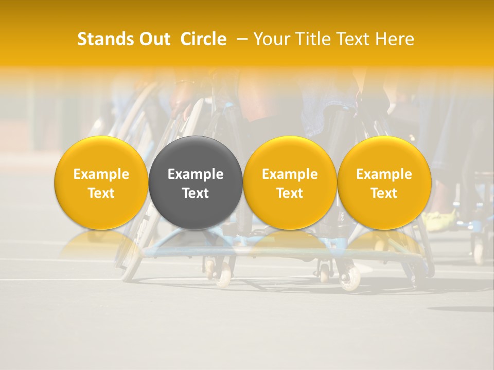 Digitally Generated Transparent Muscle Pain PowerPoint Template