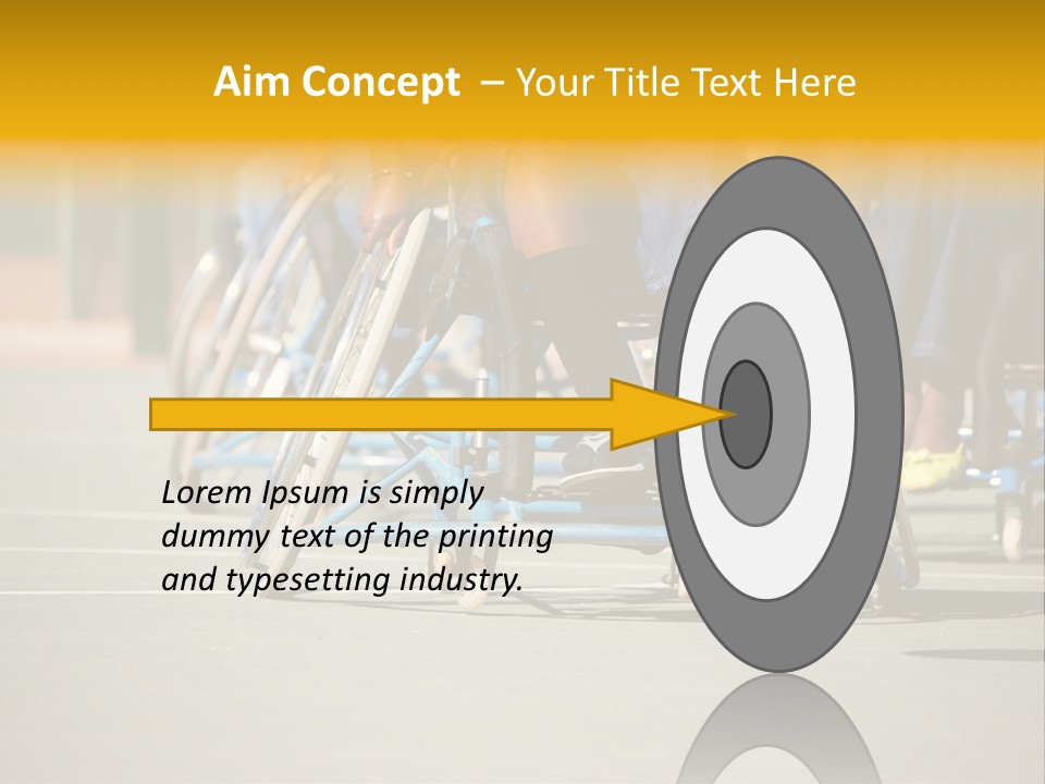 Digitally Generated Transparent Muscle Pain PowerPoint Template
