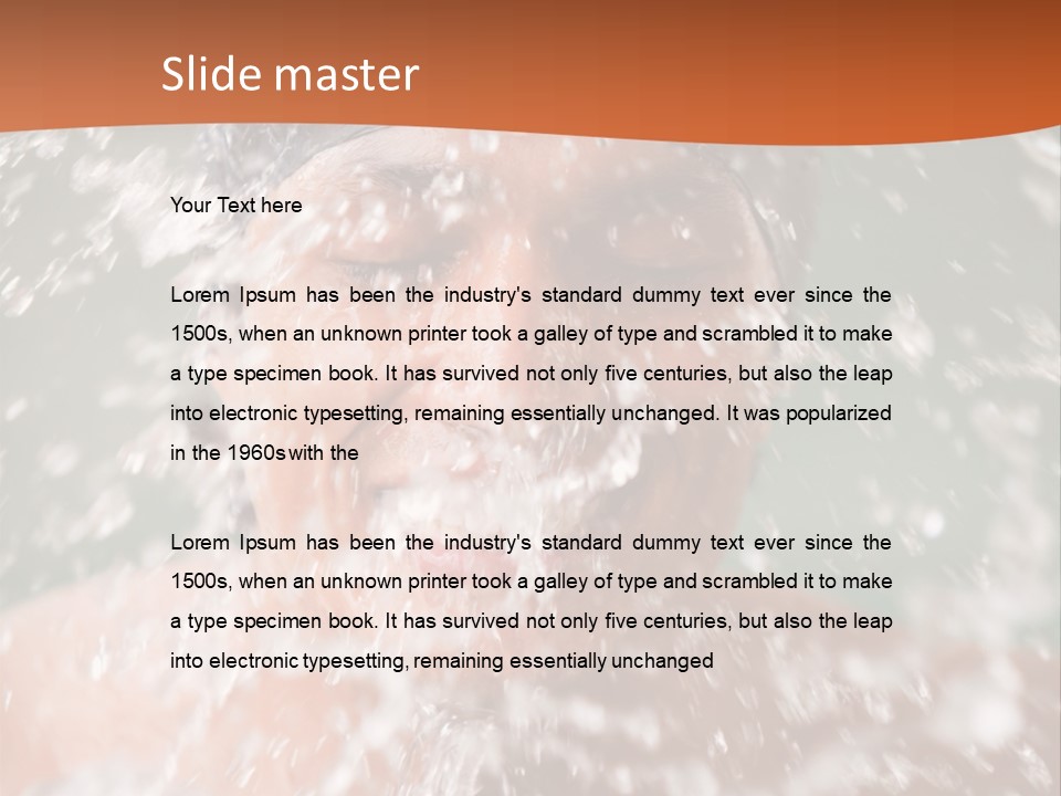 Rubbing Pain Muscle Pain PowerPoint Template