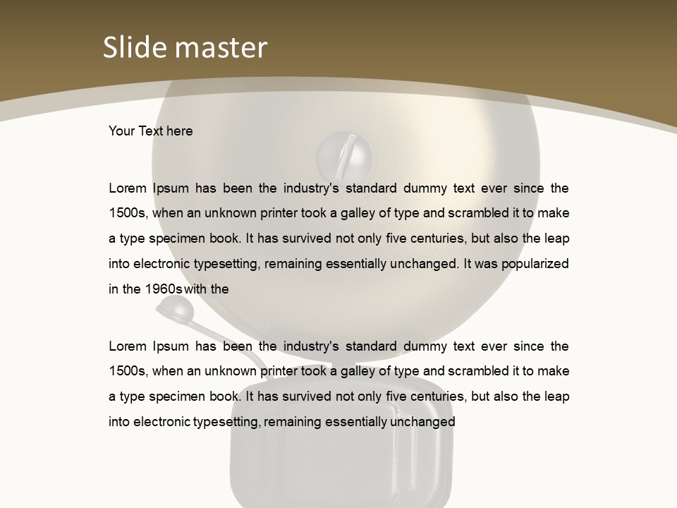 Skeleton Vertebrae Body PowerPoint Template