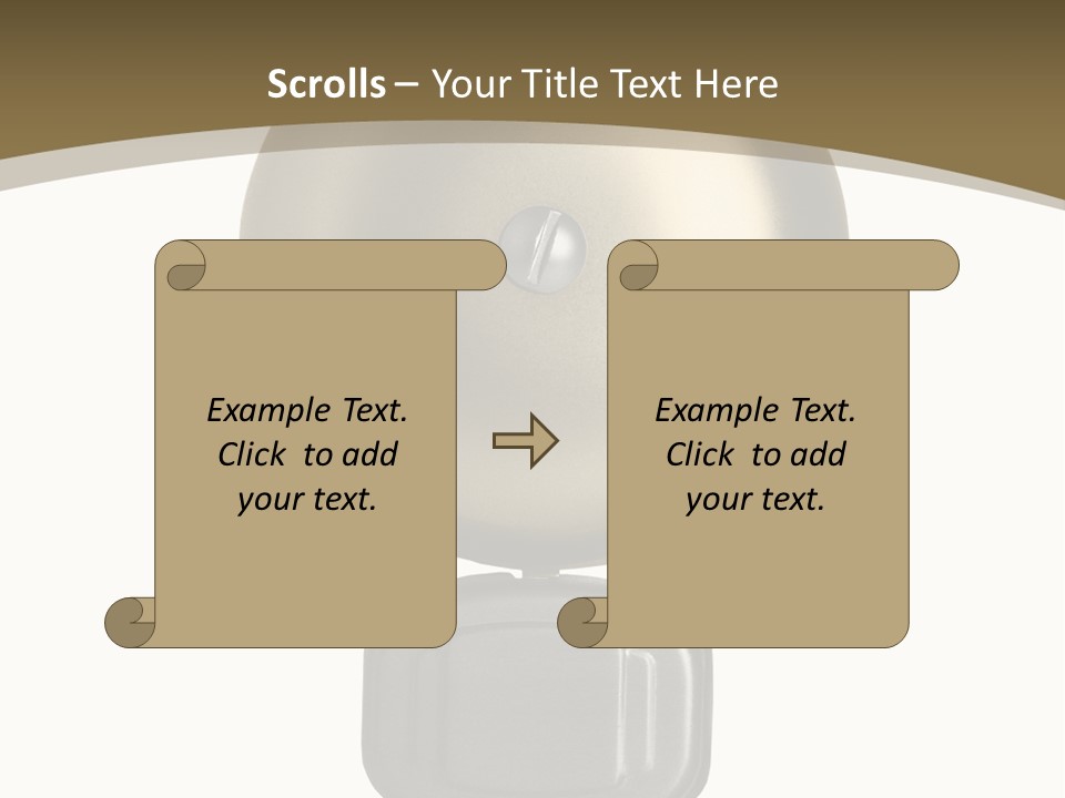 Skeleton Vertebrae Body PowerPoint Template