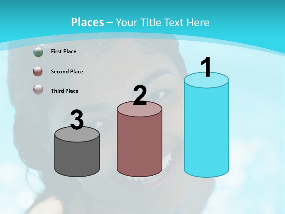 Pain Spine Figure PowerPoint Template