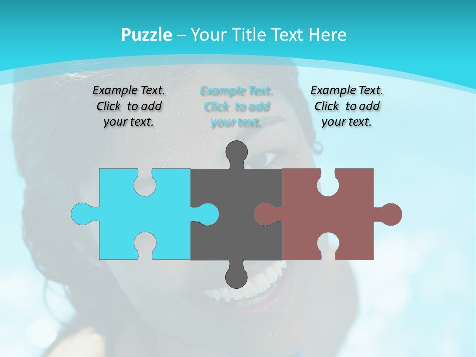 Pain Spine Figure PowerPoint Template