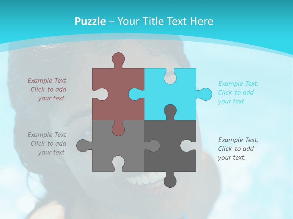 Pain Spine Figure PowerPoint Template