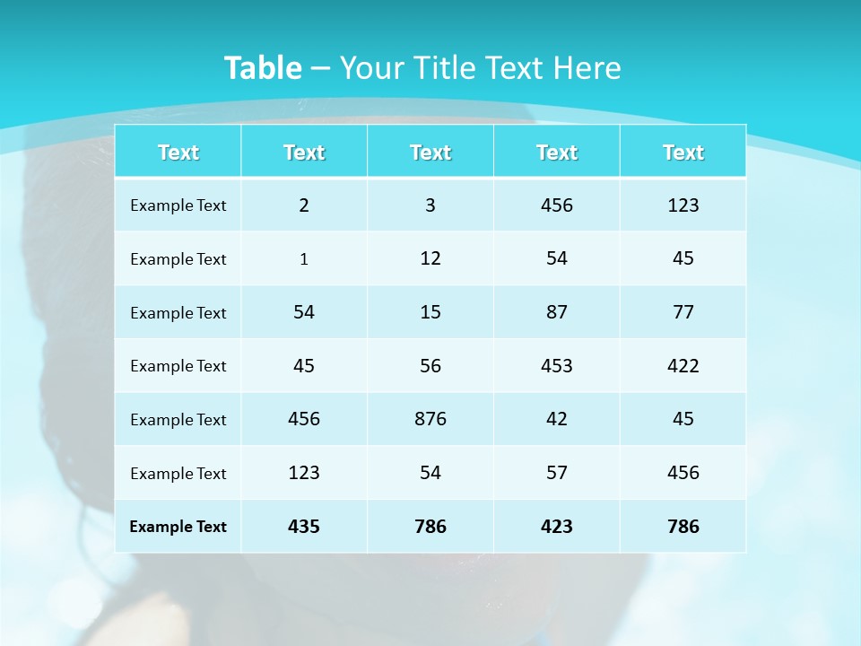 Pain Spine Figure PowerPoint Template