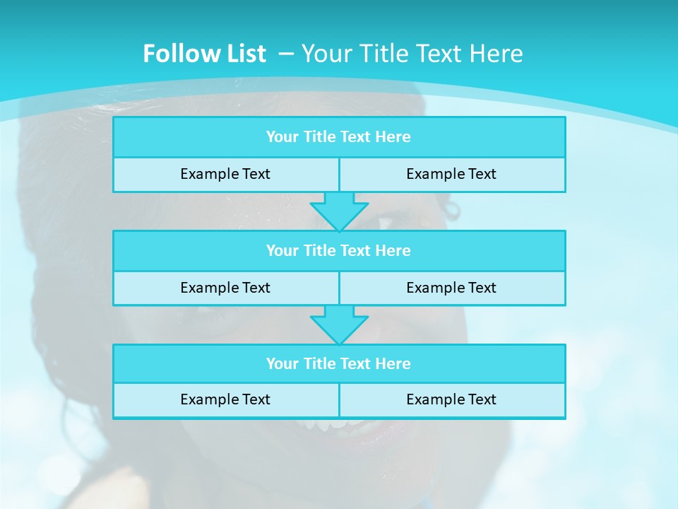 Pain Spine Figure PowerPoint Template