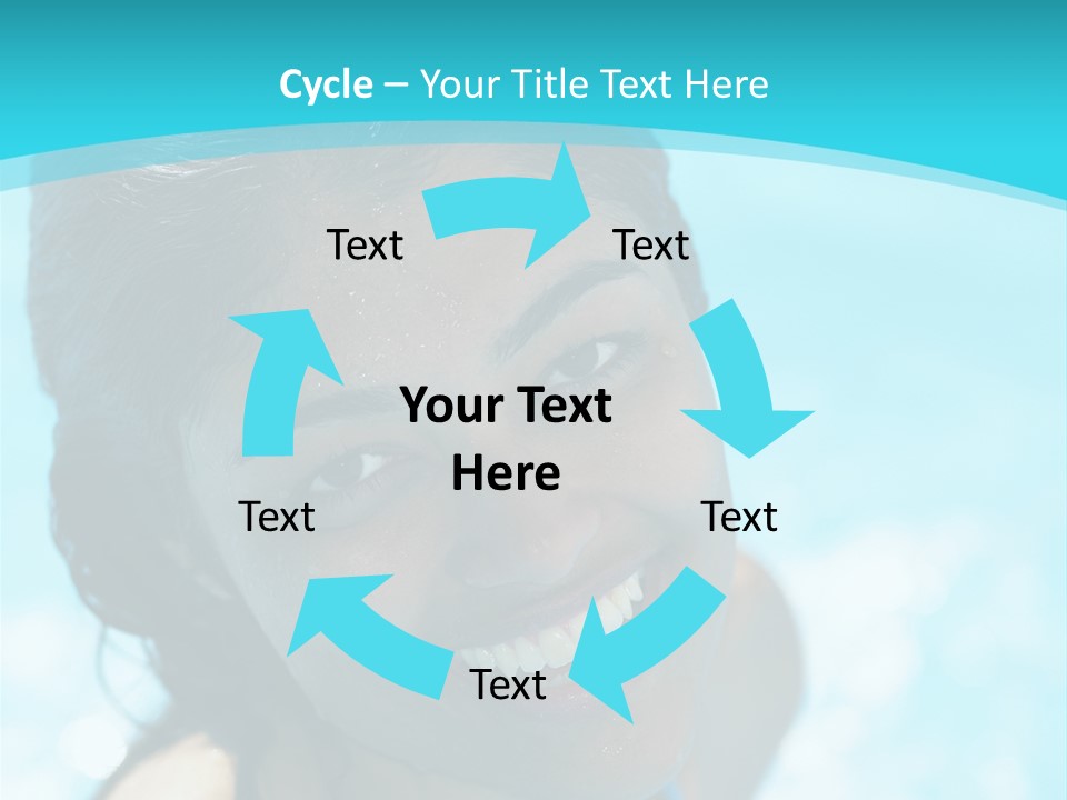 Pain Spine Figure PowerPoint Template