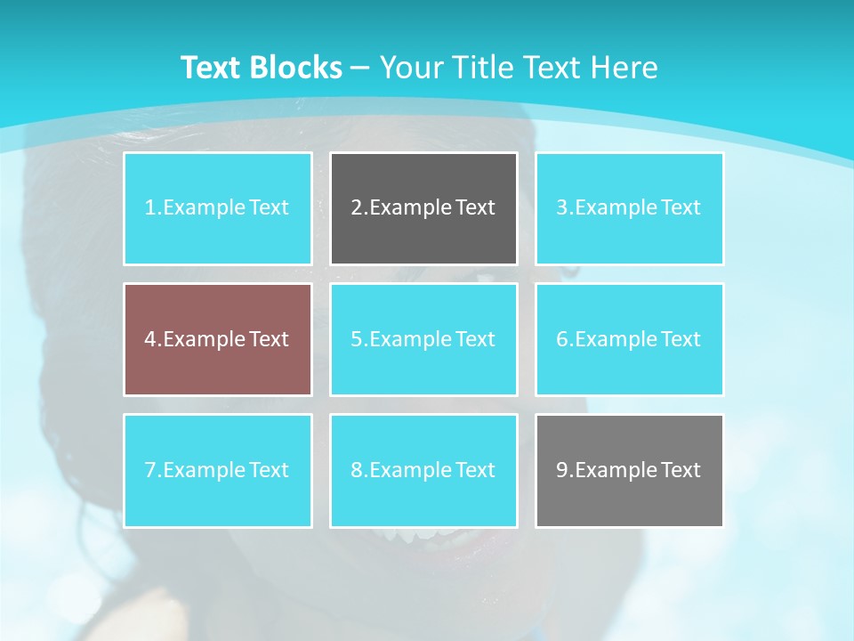 Pain Spine Figure PowerPoint Template