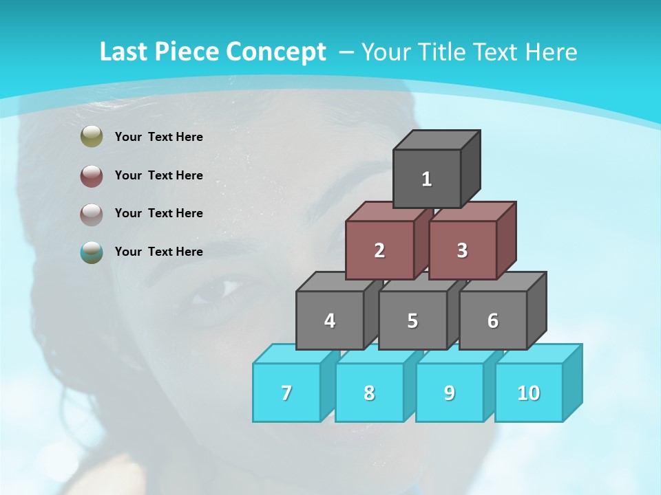 Pain Spine Figure PowerPoint Template