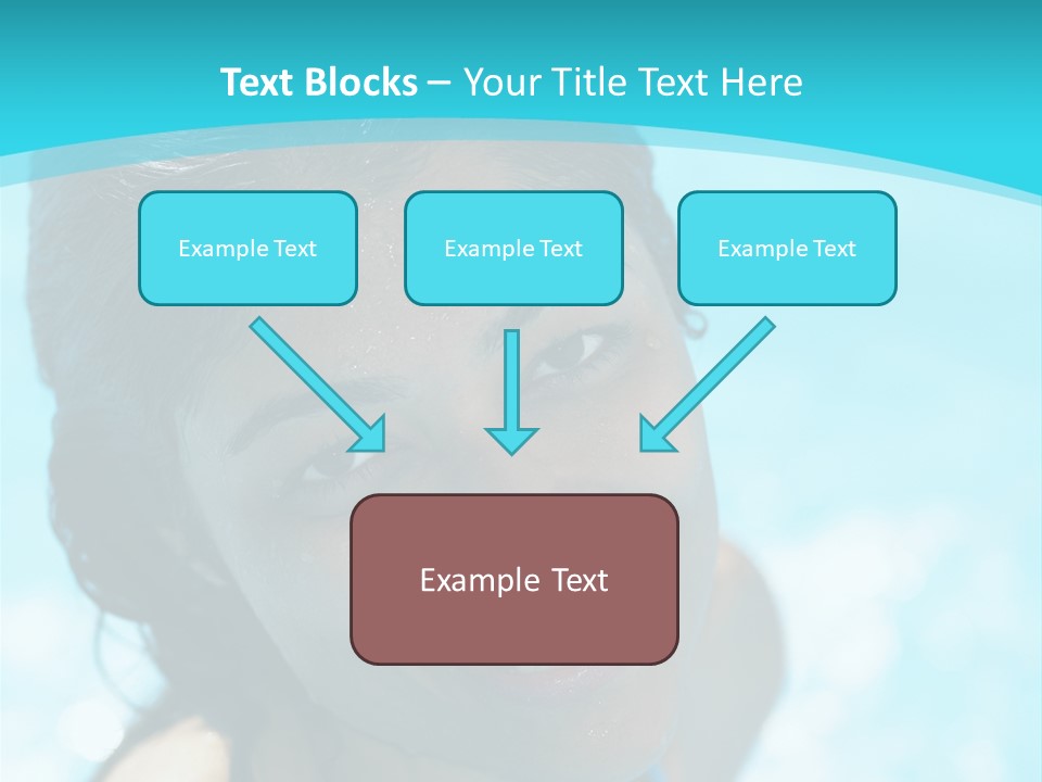 Pain Spine Figure PowerPoint Template