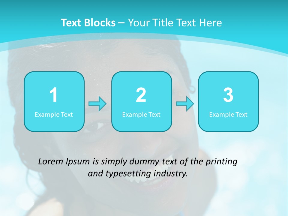 Pain Spine Figure PowerPoint Template