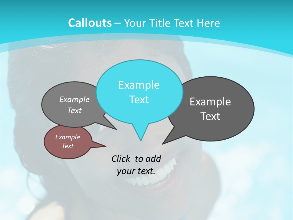 Pain Spine Figure PowerPoint Template