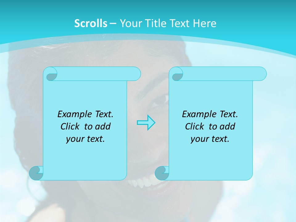 Pain Spine Figure PowerPoint Template