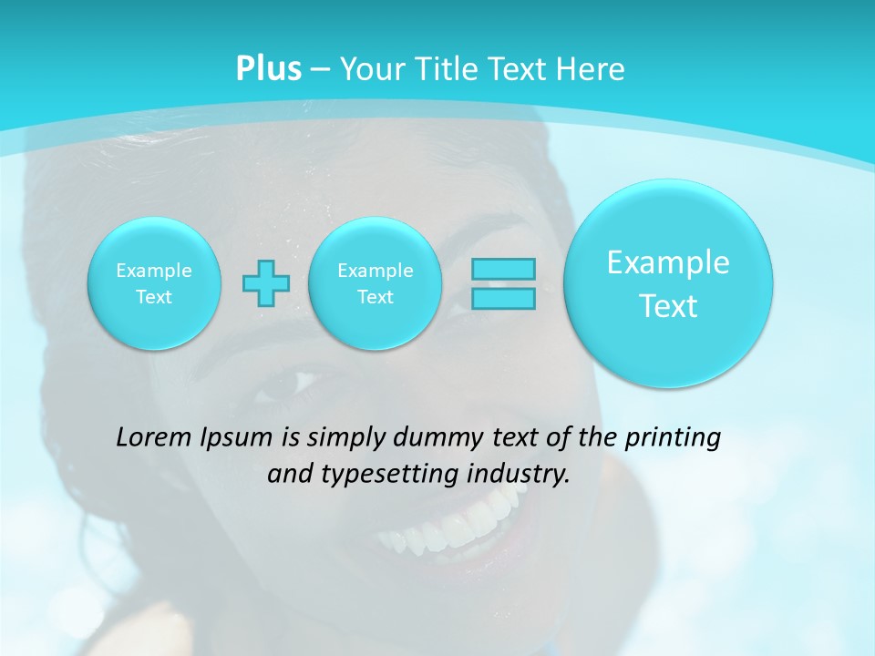 Pain Spine Figure PowerPoint Template