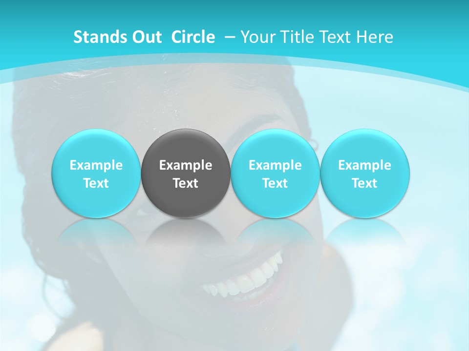 Pain Spine Figure PowerPoint Template