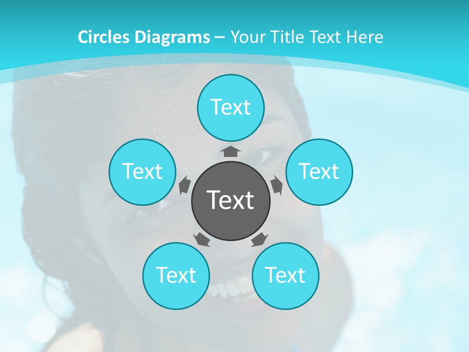 Pain Spine Figure PowerPoint Template