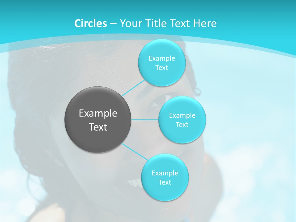 Pain Spine Figure PowerPoint Template