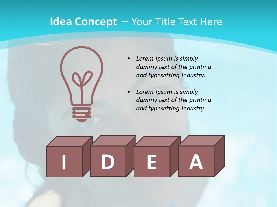 Pain Spine Figure PowerPoint Template