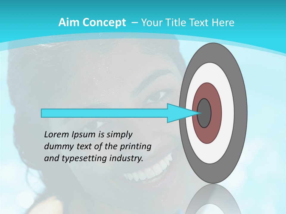 Pain Spine Figure PowerPoint Template