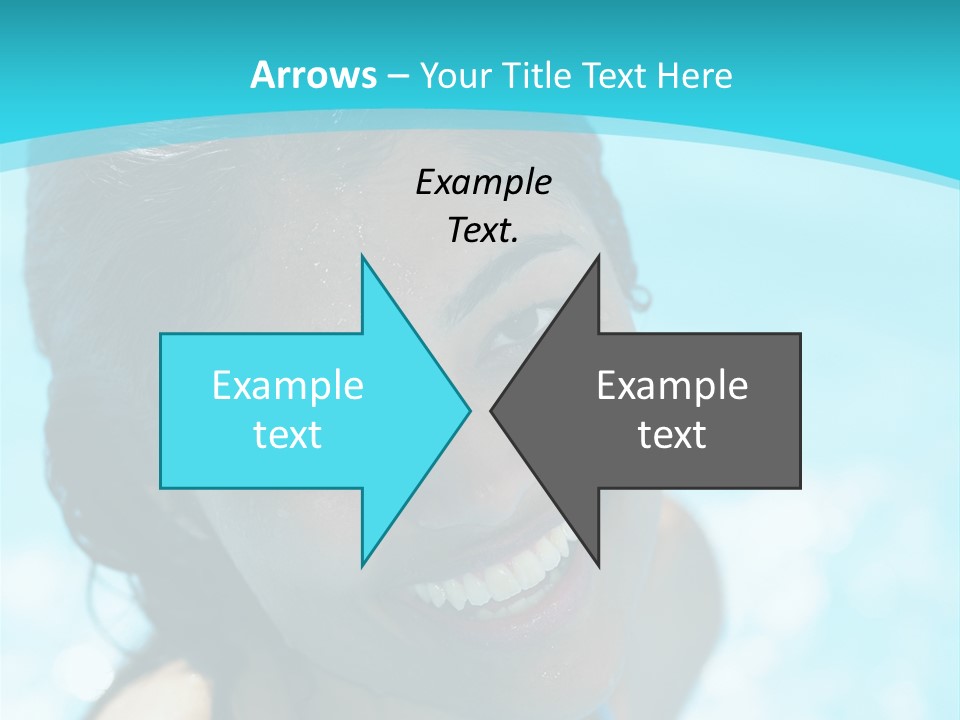 Pain Spine Figure PowerPoint Template