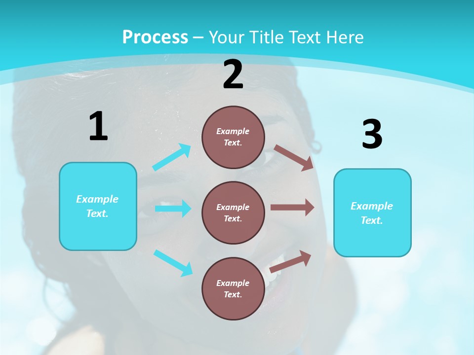 Pain Spine Figure PowerPoint Template