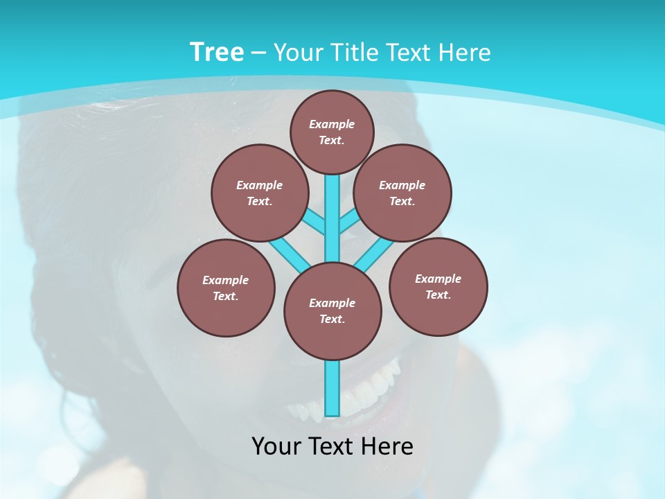 Pain Spine Figure PowerPoint Template