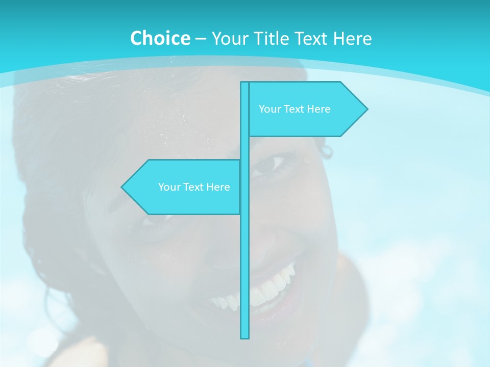 Pain Spine Figure PowerPoint Template