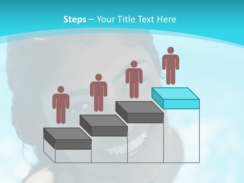 Pain Spine Figure PowerPoint Template