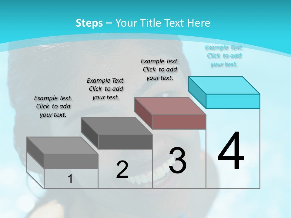 Pain Spine Figure PowerPoint Template