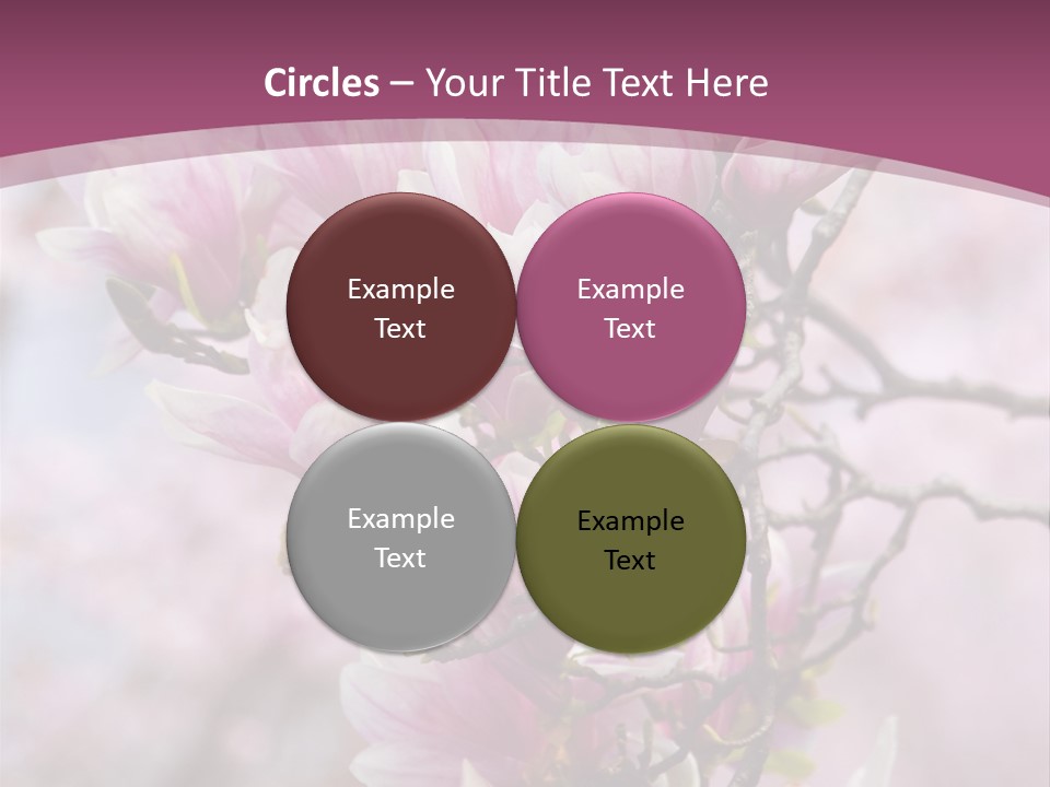Digitally Generated Highlighted Red PowerPoint Template