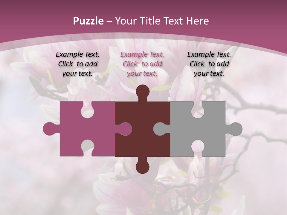 Digitally Generated Highlighted Red PowerPoint Template