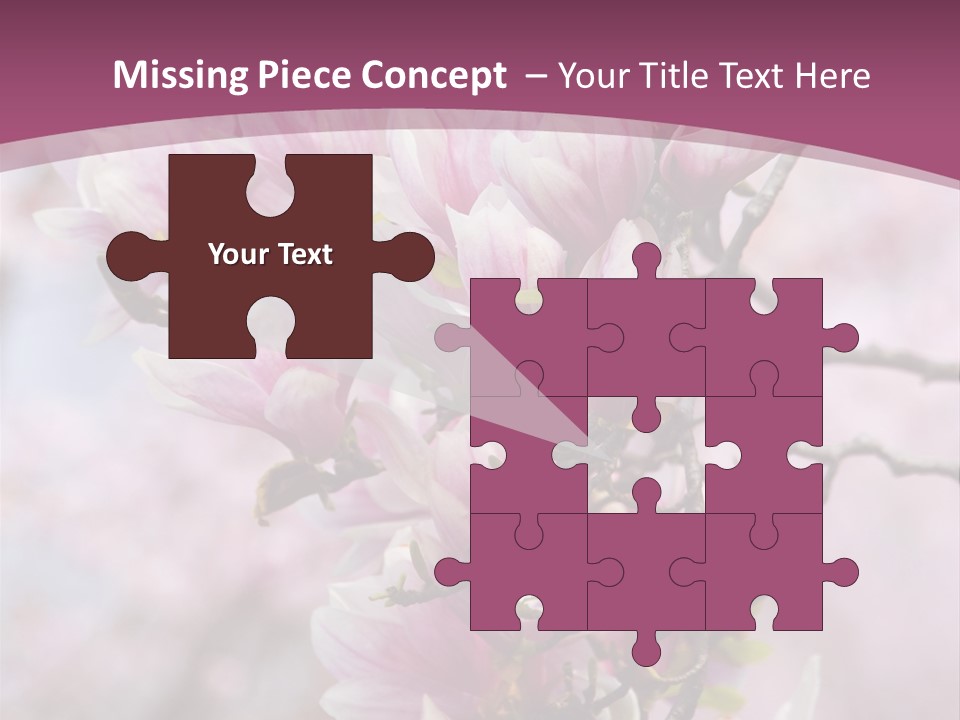 Digitally Generated Highlighted Red PowerPoint Template