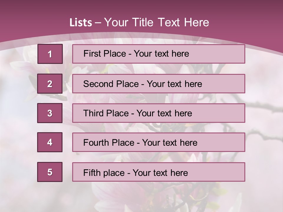 Digitally Generated Highlighted Red PowerPoint Template
