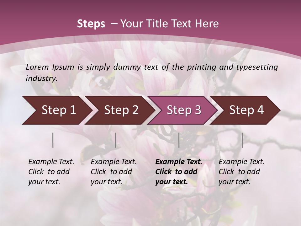 Digitally Generated Highlighted Red PowerPoint Template
